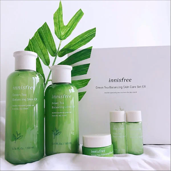 set-5-san-pham-duong-da-Innisfree-Green-Tea-Balancing-Skin-Care-Set-EX