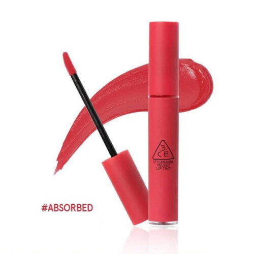 Son kem li 3CE Velvet Lip Tint #ABSORBED do hong trang.store