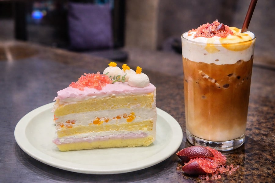 Chanh ngón tay trang trí bánh ngọt và đồ uống cao cấp